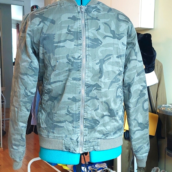 Factorie military bomber jacket size S - Picture 4 of 4